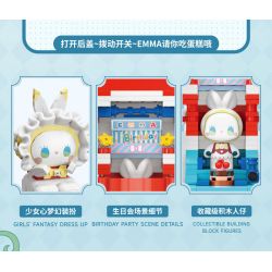 TOP TOY TC1317 1317 non  KHU RỪNG BÍ MẬT EMMA THỰC HIỆN ƯỚC MƠ NGÔI NHÀ bộ đồ chơi xếp lắp ráp ghép mô hình Girl Con Gái