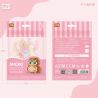 LOZ 8612 non  CON CÚ bộ đồ chơi xếp lắp ráp ghép mô hình OWL 180 khối
