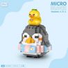 LOZ 8609 non  CHIM CÁNH CỤT bộ đồ chơi xếp lắp ráp ghép mô hình PENGUIN 170 khối