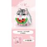 LOZ 8606 non  CHUỘT ĐỒNG bộ đồ chơi xếp lắp ráp ghép mô hình HAMSTER 170 khối