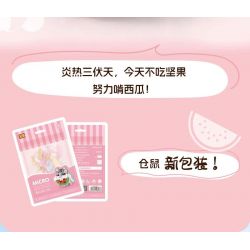 LOZ 8606 non  CHUỘT ĐỒNG bộ đồ chơi xếp lắp ráp ghép mô hình HAMSTER 170 khối