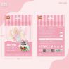 LOZ 8606 non  CHUỘT ĐỒNG bộ đồ chơi xếp lắp ráp ghép mô hình HAMSTER 170 khối