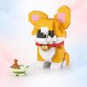 LOZ 8605 non  CORGI bộ đồ chơi xếp lắp ráp ghép mô hình 160 khối