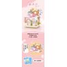 LOZ 8604 non  CỬA HÀNG KẸO bộ đồ chơi xếp lắp ráp ghép mô hình CANDY SHOP