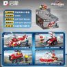 QMAN ENLIGHTEN KEEPPLEY 12026 non  MÔ HÌNH FLAME PIONEER 4 bộ đồ chơi xếp lắp ráp ghép mô hình City Thành Phố