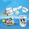 SEMBO 203358 non  MỘT QUỐC GIA HÙNG MẠNH DỰ ÁN SAO HỎA TRƯỜNG CHINH 9 THÁNG 3 bộ đồ chơi xếp lắp ráp ghép mô hình City Thành Phố
