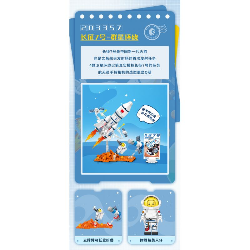 SEMBO 203357 non  MỘT QUỐC GIA HÙNG MẠNH NGÀY 7 THÁNG 3 ĐƯỢC BAO QUANH BỞI CÁC VÌ SAO bộ đồ chơi xếp lắp ráp ghép mô hình City Thành Phố