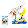 SEMBO 203356 non  TÊN LỬA SIÊU DỄ THƯƠNG LONG MARCH 5B DU HÀNH TRONG THIÊN bộ đồ chơi xếp lắp ráp ghép mô hình City Thành Phố