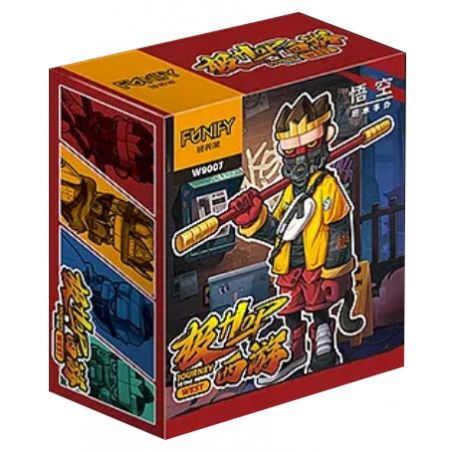 FUNIFY W9007 9007 non  CỰC HOP TÂY DU KÝ NGỘ KHÔNG bộ đồ chơi xếp lắp ráp ghép mô hình JOURNEY TO THE WEST