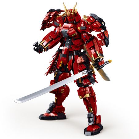 SLUBAN M38-B1183 B1183 1183 M38B1183 38-B1183 non  MOBILE CITY ALPHA KAI SAMURAI THIẾT GIÁP HẠNG NẶNG bộ đồ chơi xếp lắp ráp ghép mô hình Movie & Game SNOW MIRAGE Phim Và Trò Chơi 923 khối