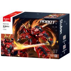 SLUBAN M38-B1183 B1183 1183 M38B1183 38-B1183 non  MOBILE CITY ALPHA KAI SAMURAI THIẾT GIÁP HẠNG NẶNG bộ đồ chơi xếp lắp ráp ghép mô hình Movie & Game SNOW MIRAGE Phim Và Trò Chơi 923 khối