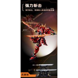 SLUBAN M38-B1183 B1183 1183 M38B1183 38-B1183 non  MOBILE CITY ALPHA KAI SAMURAI THIẾT GIÁP HẠNG NẶNG bộ đồ chơi xếp lắp ráp ghép mô hình Movie & Game SNOW MIRAGE Phim Và Trò Chơi 923 khối