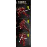 SLUBAN M38-B1183 B1183 1183 M38B1183 38-B1183 non  MOBILE CITY ALPHA KAI SAMURAI THIẾT GIÁP HẠNG NẶNG bộ đồ chơi xếp lắp ráp ghép mô hình Movie & Game SNOW MIRAGE Phim Và Trò Chơi 923 khối