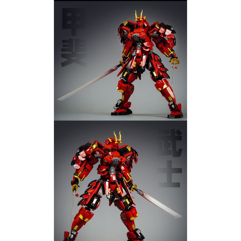 SLUBAN M38-B1183 B1183 1183 M38B1183 38-B1183 non  MOBILE CITY ALPHA KAI SAMURAI THIẾT GIÁP HẠNG NẶNG bộ đồ chơi xếp lắp ráp ghép mô hình Movie & Game SNOW MIRAGE Phim Và Trò Chơi 923 khối