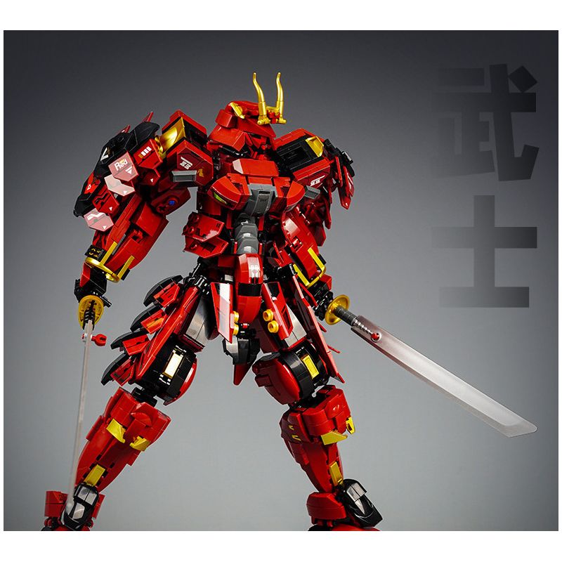 SLUBAN M38-B1183 B1183 1183 M38B1183 38-B1183 non  MOBILE CITY ALPHA KAI SAMURAI THIẾT GIÁP HẠNG NẶNG bộ đồ chơi xếp lắp ráp ghép mô hình Movie & Game SNOW MIRAGE Phim Và Trò Chơi 923 khối