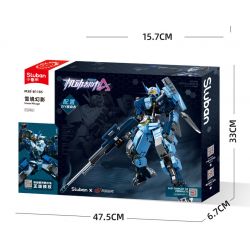 SLUBAN M38-B1185 B1185 1185 M38B1185 38-B1185 non  THÀNH PHỐ DI ĐỘNG ALPHA BÓNG MA TUYẾT bộ đồ chơi xếp lắp ráp ghép mô hình Movie & Game SNOW MIRAGE Phim Và Trò Chơi 752 khối