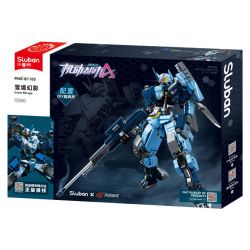 SLUBAN M38-B1185 B1185 1185 M38B1185 38-B1185 non  THÀNH PHỐ DI ĐỘNG ALPHA BÓNG MA TUYẾT bộ đồ chơi xếp lắp ráp ghép mô hình Movie & Game SNOW MIRAGE Phim Và Trò Chơi 752 khối