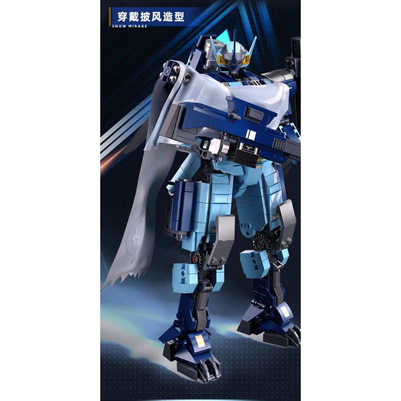 SLUBAN M38-B1185 B1185 1185 M38B1185 38-B1185 non  THÀNH PHỐ DI ĐỘNG ALPHA BÓNG MA TUYẾT bộ đồ chơi xếp lắp ráp ghép mô hình Movie & Game SNOW MIRAGE Phim Và Trò Chơi 752 khối