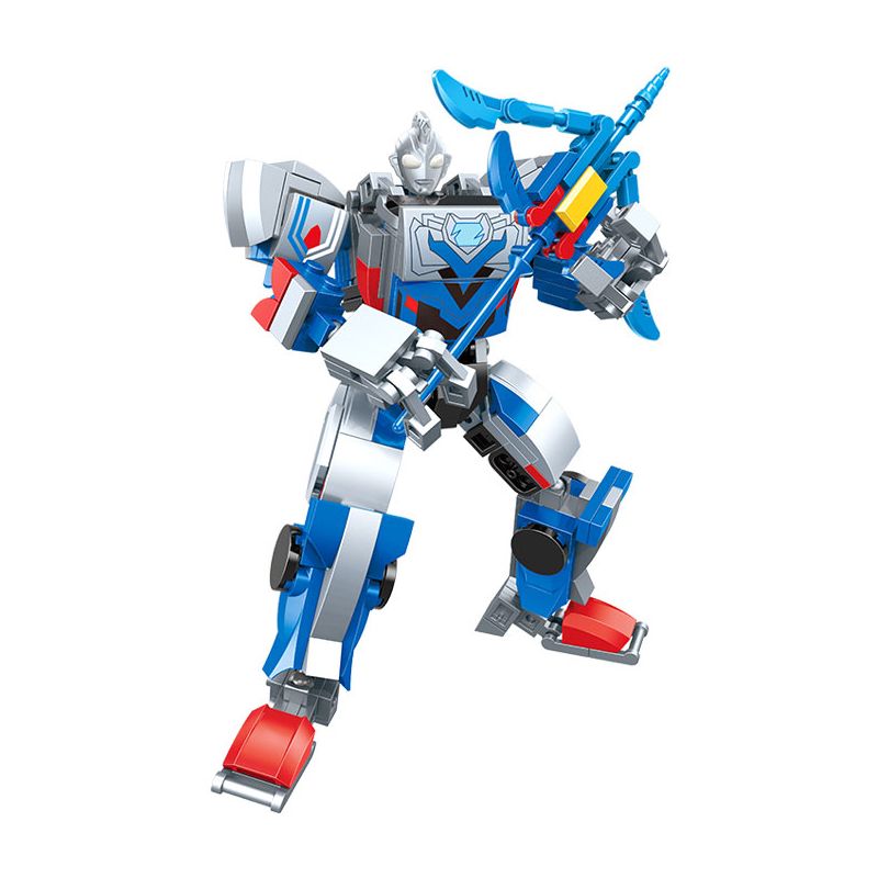 QMAN ENLIGHTEN KEEPPLEY 75055 non Lego ULTRAMAN ZETA MECHA TĂNG CƯỜNG DẠNG NGUYÊN BẢN bộ đồ chơi xếp lắp ráp ghép mô hình Movie & Game Phim Và Trò Chơi