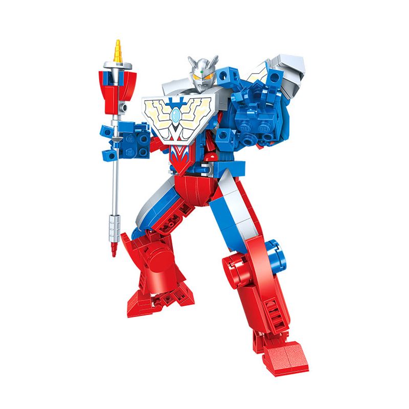 QMAN ENLIGHTEN KEEPPLEY 75056 non Lego ULTRAMAN ZERO MECHA TĂNG CƯỜNG bộ đồ chơi xếp lắp ráp ghép mô hình Movie & Game Phim Và Trò Chơi