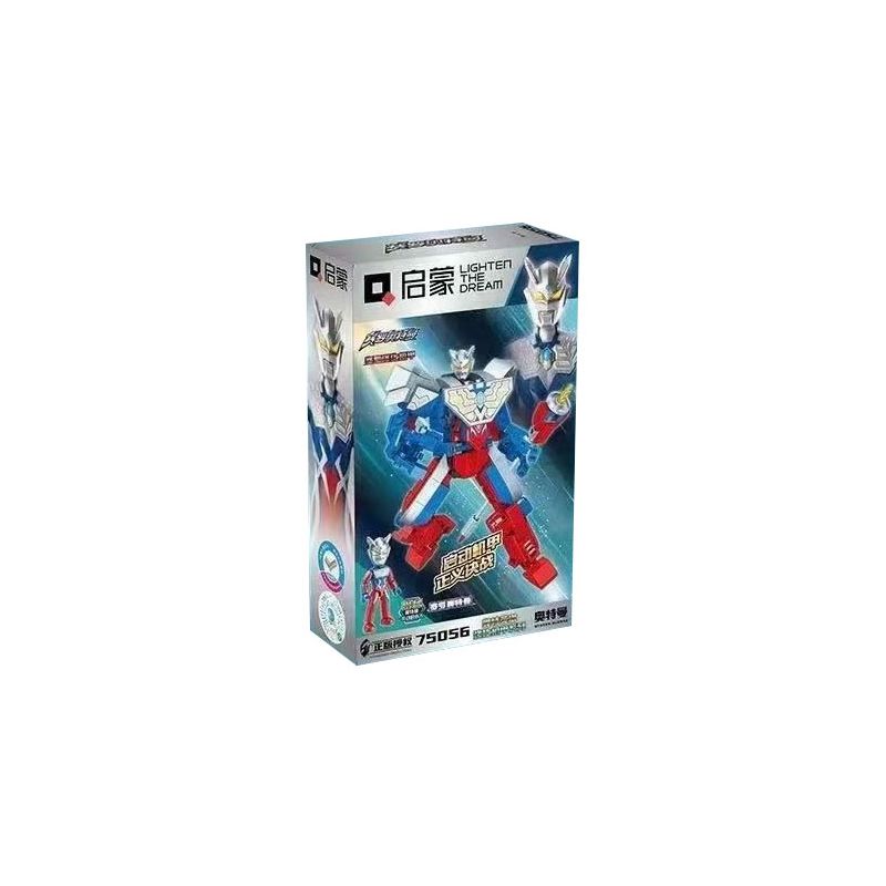 QMAN ENLIGHTEN KEEPPLEY 75056 non  ULTRAMAN ZERO MECHA TĂNG CƯỜNG bộ đồ chơi xếp lắp ráp ghép mô hình Movie & Game Phim Và Trò Chơi