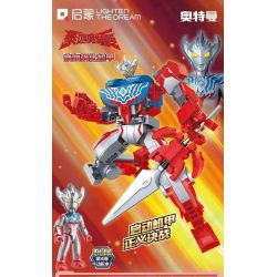 QMAN ENLIGHTEN KEEPPLEY 75058 non  ULTRAMAN TAIGA MECHA TĂNG CƯỜNG bộ đồ chơi xếp lắp ráp ghép mô hình Movie & Game Phim Và Trò Chơi