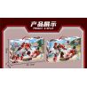 ZHEGAO KB2005 2005 non  THẦN XE KABAO LÁI VUA LỬA bộ đồ chơi xếp lắp ráp ghép mô hình Movie & Game HELLO CARBOT ACE RESCUE Phim Và Trò Chơi 452 khối