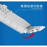 FORANGE FC6008 6008 non  MÁY BAY CHỞ KHÁCH NỘI ĐỊA bộ đồ chơi xếp lắp ráp ghép mô hình Creator AIRPLANE Sáng Tạo 1601 khối
