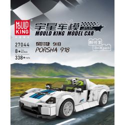 MouldKing 27044 Mould King 27044 non  XE THỂ THAO PORSCHE 918 bộ đồ chơi xếp lắp ráp ghép mô hình Speed Champions Racing Cars Đua Xe Công Thức 338 khối