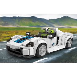 MouldKing 27044 Mould King 27044 non  XE THỂ THAO PORSCHE 918 bộ đồ chơi xếp lắp ráp ghép mô hình Speed Champions Racing Cars Đua Xe Công Thức 338 khối