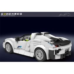 MouldKing 27044 Mould King 27044 non  XE THỂ THAO PORSCHE 918 bộ đồ chơi xếp lắp ráp ghép mô hình Speed Champions Racing Cars Đua Xe Công Thức 338 khối