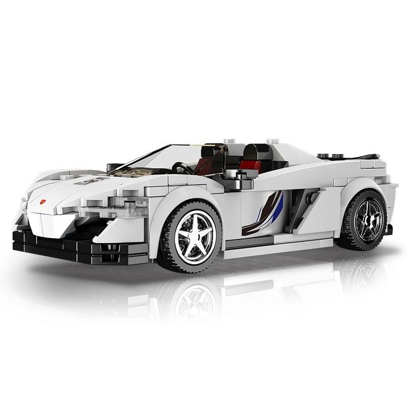 MouldKing 27043 Mould King 27043 non Lego XE THỂ THAO MCLAREN 650S bộ đồ chơi xếp lắp ráp ghép mô hình Speed Champions Racing Cars Đua Xe Công Thức 352 khối