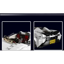 MouldKing 27043 Mould King 27043 non  XE THỂ THAO MCLAREN 650S bộ đồ chơi xếp lắp ráp ghép mô hình Speed Champions Racing Cars Đua Xe Công Thức 352 khối