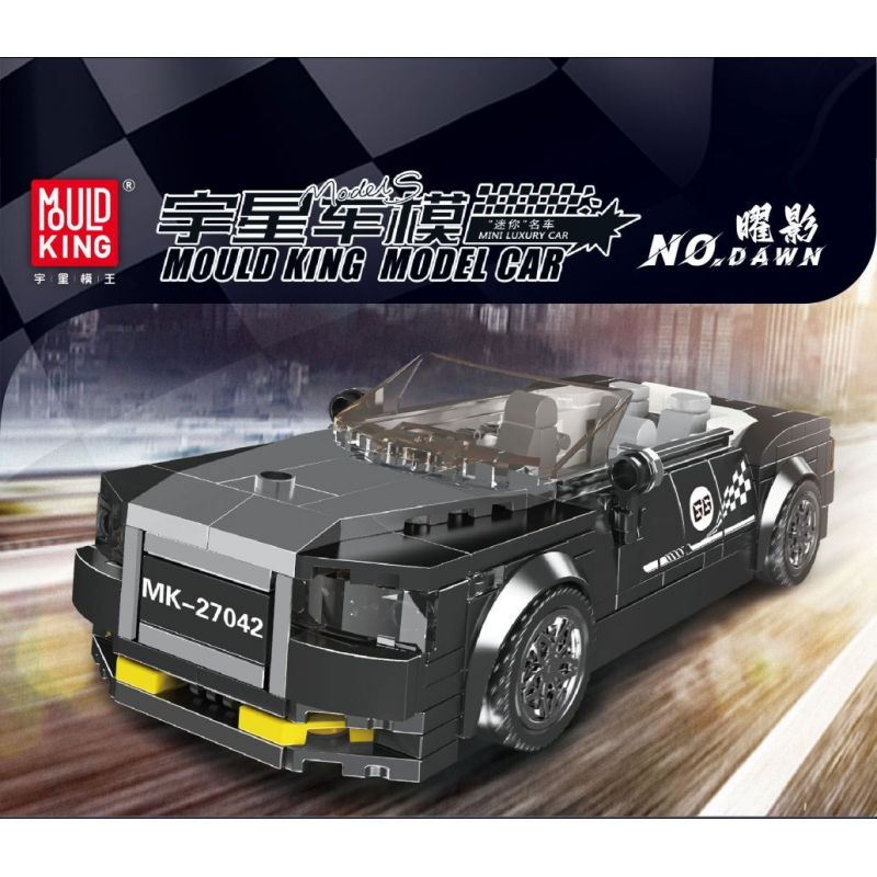 MouldKing 27042 Mould King 27042 non  ROLLS-ROYCE DAWN ROADSTER bộ đồ chơi xếp lắp ráp ghép mô hình Speed Champions Racing Cars Đua Xe Công Thức 385 khối