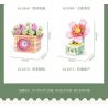 SEMBO 611069 non  DỄ THƯƠNG VÀ MỌNG NƯỚC ĐIỆN THOẠI YULIAN ĐỒ GIA DỤNG CỔ ĐIỂN bộ đồ chơi xếp lắp ráp ghép mô hình Creator Sáng Tạo 141 khối