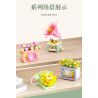 SEMBO 611069 non  DỄ THƯƠNG VÀ MỌNG NƯỚC ĐIỆN THOẠI YULIAN ĐỒ GIA DỤNG CỔ ĐIỂN bộ đồ chơi xếp lắp ráp ghép mô hình Creator Sáng Tạo 141 khối