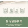 SEMBO 611069 non  DỄ THƯƠNG VÀ MỌNG NƯỚC ĐIỆN THOẠI YULIAN ĐỒ GIA DỤNG CỔ ĐIỂN bộ đồ chơi xếp lắp ráp ghép mô hình Creator Sáng Tạo 141 khối
