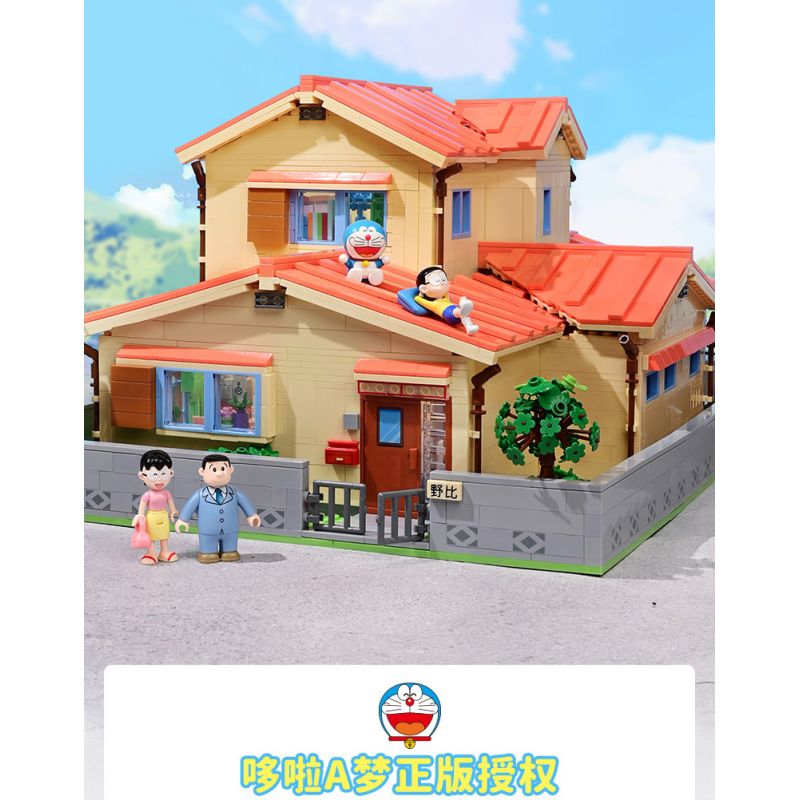 KEEPPLEY K20422 20422 non  ĐÔRÊMON NHÀ CỦA NOBITA bộ đồ chơi xếp lắp ráp ghép mô hình Movie & Game Phim Và Trò Chơi