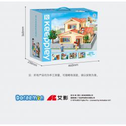 KEEPPLEY K20422 20422 non  ĐÔRÊMON NHÀ CỦA NOBITA bộ đồ chơi xếp lắp ráp ghép mô hình Movie & Game Phim Và Trò Chơi