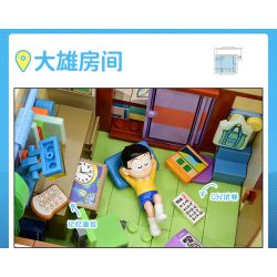 KEEPPLEY K20422 20422 non  ĐÔRÊMON NHÀ CỦA NOBITA bộ đồ chơi xếp lắp ráp ghép mô hình Movie & Game Phim Và Trò Chơi
