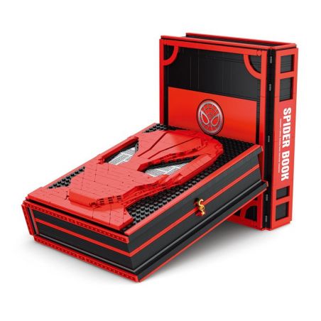 2461 non  SÁCH PHIÊN BẢN SƯU TẬP NHÂN VẬT NHỎ CỦA NGƯỜI NHỆN bộ đồ chơi xếp lắp ráp ghép mô hình Super Heroes Siêu Nhân Anh Hùng 1888 khối