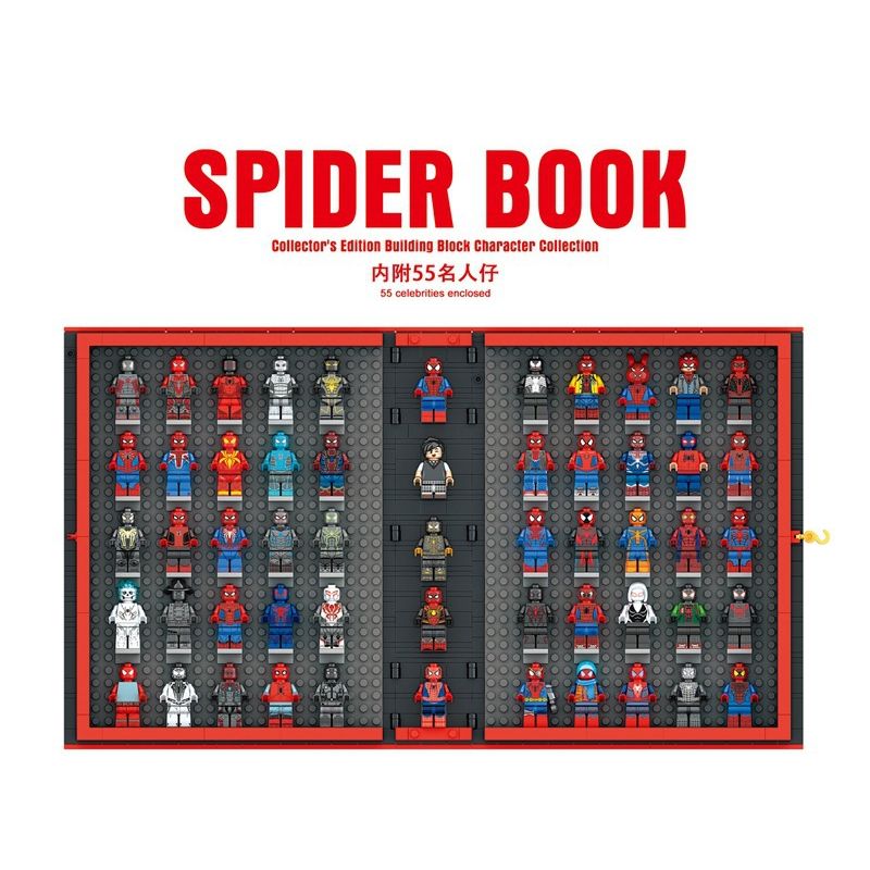 2461 non  SÁCH PHIÊN BẢN SƯU TẬP NHÂN VẬT NHỎ CỦA NGƯỜI NHỆN bộ đồ chơi xếp lắp ráp ghép mô hình Super Heroes Siêu Nhân Anh Hùng 1888 khối 2461 non  SÁCH PHIÊN BẢN SƯU TẬP NHÂN VẬT NHỎ CỦA NGƯỜI NHỆN bộ đồ chơi xếp lắp ráp ghép mô hình Super Heroes Siêu Nhân Anh Hùng 1888 khối