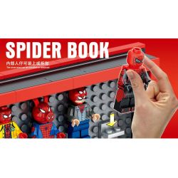 2461 non  SÁCH PHIÊN BẢN SƯU TẬP NHÂN VẬT NHỎ CỦA NGƯỜI NHỆN bộ đồ chơi xếp lắp ráp ghép mô hình Super Heroes Siêu Nhân Anh Hùng 1888 khối 2461 non  SÁCH PHIÊN BẢN SƯU TẬP NHÂN VẬT NHỎ CỦA NGƯỜI NHỆN bộ đồ chơi xếp lắp ráp ghép mô hình Super Heroes Siêu Nhân Anh Hùng 1888 khối