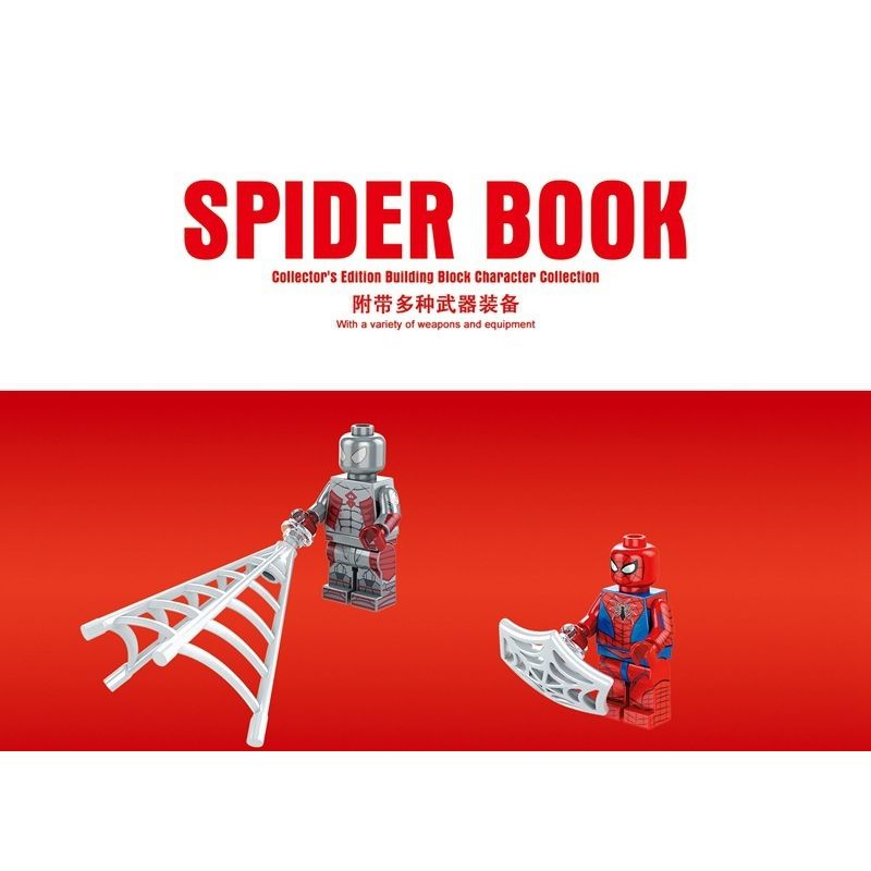 2461 non  SÁCH PHIÊN BẢN SƯU TẬP NHÂN VẬT NHỎ CỦA NGƯỜI NHỆN bộ đồ chơi xếp lắp ráp ghép mô hình Super Heroes Siêu Nhân Anh Hùng 1888 khối 2461 non  SÁCH PHIÊN BẢN SƯU TẬP NHÂN VẬT NHỎ CỦA NGƯỜI NHỆN bộ đồ chơi xếp lắp ráp ghép mô hình Super Heroes Siêu Nhân Anh Hùng 1888 khối