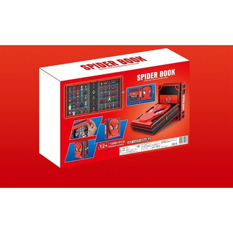 2461 non  SÁCH PHIÊN BẢN SƯU TẬP NHÂN VẬT NHỎ CỦA NGƯỜI NHỆN bộ đồ chơi xếp lắp ráp ghép mô hình Super Heroes Siêu Nhân Anh Hùng 1888 khối 2461 non  SÁCH PHIÊN BẢN SƯU TẬP NHÂN VẬT NHỎ CỦA NGƯỜI NHỆN bộ đồ chơi xếp lắp ráp ghép mô hình Super Heroes Siêu Nhân Anh Hùng 1888 khối