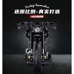 DOUBLE HEIGHT 60502 non  MÔ TÔ HẠNG NẶNG HARLEY-DAVIDSON tỷ lệ 1:8 bộ đồ chơi xếp lắp ráp ghép mô hình  Kỹ Thuật Công Nghệ Cao Mô Hình Phương Tiện 586 khối