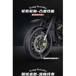 DOUBLE HEIGHT 60502 non  MÔ TÔ HẠNG NẶNG HARLEY-DAVIDSON tỷ lệ 1:8 bộ đồ chơi xếp lắp ráp ghép mô hình  Kỹ Thuật Công Nghệ Cao Mô Hình Phương Tiện 586 khối