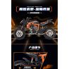 DOUBLE HEIGHT 60501 non  MÔ TÔ HẠNG NẶNG KTM SUPERDUKE 1290R tỷ lệ 1:8 bộ đồ chơi xếp lắp ráp ghép mô hình  Kỹ Thuật Công Nghệ Cao Mô Hình Phương Tiện 579 khối