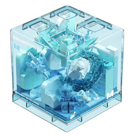 AREA-X AX0096 0096 non  HỘP CẢM HỨNG MINE bộ đồ chơi xếp lắp ráp ghép mô hình