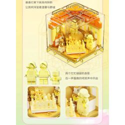 AREA-X AX0093 0093 non  HỘP CẢM HỨNG GẶP GỠ TÌNH YÊU bộ đồ chơi xếp lắp ráp ghép mô hình